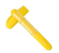 Gessetto per Tessuti Giallo, Penna da Sarto Ricaricabile con Cappuccio | Plastica Portatile, per Taglio Indumenti Fai e Modellistica, Accessorio Protetto, Uso Creativo