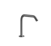 Gessi 316 Flessa bec de lavabo sur colonne avec raccord 1/2, hauteur=160 mm x saillie 156 mm, 54091299, 54091299, Colorazione: Nero XL