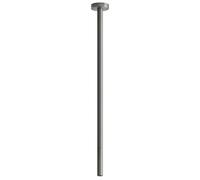 Gessi 316 Flessa bec plafonnier pour lavabo 1/2, combinable avec mitigeur ou capteur, longueur 1600 mm, 727, 54099299, 54099299, Colorazione: Nero XL