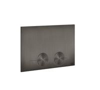 Gessi 316 Plaques de fixation pour Tece (Teceprofil et Tecebox), 54617707, 54617707, Colorazione: Metallo nero spazzolato PVD