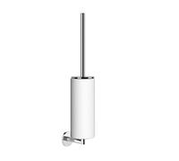 Gessi Anello ensemble de brosses de toilette pour récipient à fixation murale blanc mat, 63719706, 63719706, Colorazione: Metallo nero PVD