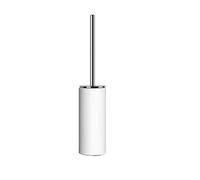 Gessi Anello ensemble de brosses de toilettes pour conteneur mural blanc mat, 63743710, 63743710, Colorazione: Ottone PVD