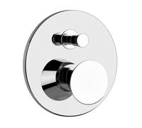 Gessi CONO kit prêt à lemploi pour mitigeur monocommande, inverseur automatique, pour baignoire ou douche, pour corps encastré, 45079031, 45079031, Colorazione: cromo