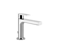 Gessi Emporio Via Manzoni Mélangeur monocommande de lavabo, avec vidage 1 1/4, saillie 128 mm, 38601031, 38601031, Colorazione: cromo