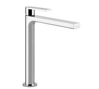 Gessi Emporio Via Manzoni Mélangeur monocommande de lavabo, version haute, sans garniture mécanique, saillie 212 mm, 38609031, 38609031, Colorazione: cromo