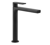 Gessi Emporio Via Manzoni ßKO Mitigeur monocommande de lavabo, version haute, sans garniture découlement, saillie 212 mm, 38610299, 38610299, Colorazione: Nero XL