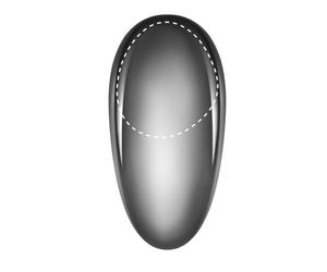 Gessi Equ'ilibrio, corps pour mitigeur monocommande de lavabo sans poignée, 3/8 Flex-flange, 52001246, 52001246, Colorazione: Oro PVD