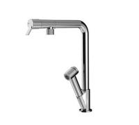 Gessi FISSO Estraibile Chrome - 60640#031 Miscelatore Lavello | Doccetta estraibile, finitura cromata, monocomando