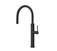 Gessi GESSI 316 Due Getti Matte Black - 60022#299 Miscelatore Lavello | Nero Opaco, Doppio getto commutabile, Getto normale e nebulizzato