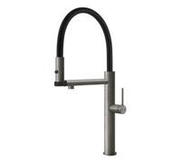 Gessi GESSI 316 Semiprofessionale Steel Brushed - 60214#239 Miscelatore Lavello | Acciaio inox, Bocca girevole, Monocomando