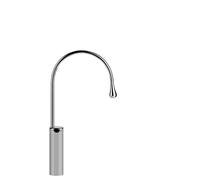 Gessi Goccia bec de lavabo sur colonne version haute, sans vidage, saillie 244 mm, bec pivotant à 360 degrés, 33859123, 33859123, Colorazione: Rame GHRC