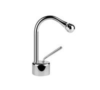 Gessi Goccia mitigeur monocommande de bidet, sans vidage, tuyaux de raccordement 3/8, bec pivotant à 360°, 33607031, 33607031, Colorazione: cromo