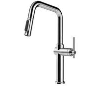 Gessi HABITO Acqua Filtrata Chrome - 60852#031 Miscelatore Lavello | Funzione acqua filtrata, finitura cromata, monocomando