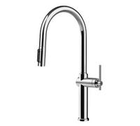 Gessi HABITO Acqua Filtrata Chrome - 60872#031 Miscelatore Lavello | Funzione acqua filtrata, finitura cromata, monocomando