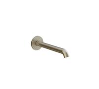 Gessi Habito Bec déverseur pour lavabo, pour capteur de mitigeur séparé, saillie à préciser (70-300mm), montage mural, 66104275, 66104275, Colorazione: Cipria Matt