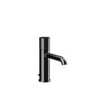 Gessi Habito Mitigeur de lavabo, avec bec, avec garniture découlement, saillie 131mm, INTRECCIO, 70101706, 70101706, Colorazione: Metallo nero PVD