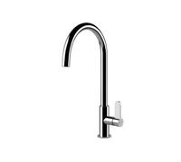 Gessi HELIUM Girevole Chrome - 60075#031 Miscelatore Lavello | Finitura cromata, Beccuccio girevole, Cartuccia ceramica