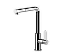 Gessi HELIUM Monogetto Chrome - 50103#031 Miscelatore Lavello | Finitura cromata, Monogetto, Cartuccia ceramica