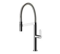 Gessi HELIUM Semiprofessionale Chrome - 50009#031 Miscelatore Lavello | Design professionale, Finitura cromata, Canna girevole