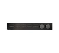 Gessi HI-FI, kit prêt à monter pour thermostat encastré 3/4 haute performance avec commande par bouton-poussoir pour montage horizontal uniquement, 5 sorties séparées, 63035, 63018706, 63018706, Color