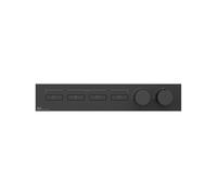 Gessi HI-FI, kit prêt à monter pour thermostat encastré 3/4 haute performance avec commande par bouton-poussoir pour montage horizontal uniquement, 4 sorties séparées, 63016710, 63016710, Colorazione: