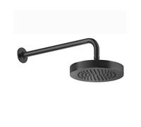 Gessi Inciso décor anti-calcaire douche de tête D218 mm, avec articulation et bras mural 389 mm, 1/2 raccord A 3 bar pression approx. 16 l/min, 58185735, 58185735, Colorazione: Bronzo caldo PVD