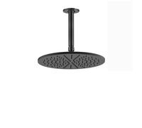Gessi Inciso douche de tête anticalcaire D300 mm, avec articulation et bras de plafond, longueur personnalisable, 1/2 connexion, 58250735, 58250735, Colorazione: Bronzo caldo PVD