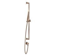 Gessi Inciso ensemble de barres de douche 800 mm, avec raccord mural coudé 1/2, douche anticalcaire et flexible 1500 mm Support de douche non orientable, 58142708, 58142708, Colorazione: Rame spazzola