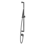 Gessi Inciso ensemble de barres de douche 800 mm, avec raccord mural coudé 1/2, douche anticalcaire et flexible 1500 mm Support de douche non orientable, 58142726, 58142726, Colorazione: Bronzo caldo 
