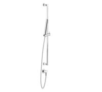 Gessi Inciso ensemble de barres de douche 800 mm, avec raccord mural coudé 1/2, douche anticalcaire et flexible 1500 mm Support de douche non orientable, 58142031, 58142031, Colorazione: cromo