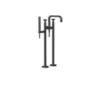 Gessi Inciso+ kit prêt-à-monter, pour mitigeur bain 2 positions, bec fixe 245 mm, inverseur automatique, 58129299, 58129299, Colorazione: Nero XL