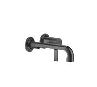 Gessi Inciso kit prêt à poser pour mitigeur monocommande encastré, lavabo avec rosaces simples D65 mm, bec 219-189 mm, sans garniture découlement, 58088735, 58088735, Colorazione: Bronzo caldo PVD