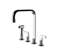 Gessi INCISO Monogetto Copper PVD - 58703#030 Miscelatore Lavello | Rame Lucido Pvd, Bocca monogetto fissa, Portata ridotta water saving