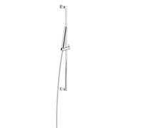 Gessi Inciso Set de barres de douche 800 mm, douchette anticalcaire et flexible 1500 mm, supports de douche non orientables latéralement, 58145031, 58145031, Colorazione: cromo