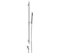 Gessi Ingranaggio Glissière magnétique 800mm avec raccord mural coudé 1/2, douchette anticalcaire et flexible 1,50 m, 63582726, 63582726, Colorazione: Bronzo caldo spazzolato PVD
