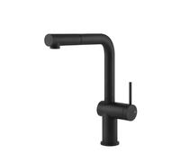 PRONTA CONSEGNA - Gessi Miscelatore monocomando con doccetta estraibile Inedito Collection 60433 299 finitura Matte Black