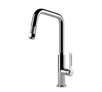 Gessi Miscelatore monocomando con doccetta estraibile Officine - Gessi 60053 031 finitura cromato - IN PROMOZIONE FINO AL 21/09