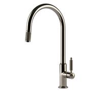 Gessi VENTI20 Estraibile Nickel PVD - 60622#720 Miscelatore Lavello | Finitura nickel PVD, design professionale, flessibile