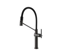 Gessi Miscelatore Monocomando Semi-pro Habito 60664 707 50 cm Black Metal Brushed PVD