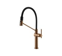 Gessi Miscelatore Monocomando Semi-pro Habito 60664 726 50 cm Warm Bronze Brushed PVD