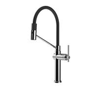 Gessi Miscelatore semi pro monocomando con doccetta estraibile Habito 60664 031 finitura cromato