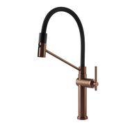 Gessi Miscelatore Monocomando Semi-pro Habito 60664 708 50 cm Copper Brushed PVD