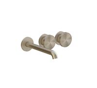 Gessi Origini Set de finition mitigeur de lavabo, sans garniture de vidage, avec bec, montage mural, saillie 171-201mm, 66090276, 66090276, Colorazione: Agave Matt