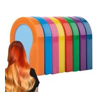 Gessi per capelli per ragazze, 8 colori lavabili per capelli, polvere colorante portatile non appiccicosa, spray colorato per capelli per bambini, per Halloween, cosplay di Natale
