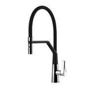 Gessi PROTON Semiprofessionale Finox Brushed Nickel - 17191#149 Miscelatore Lavello | Canna girevole, Design elegante, Finitura in nichel spazzolato