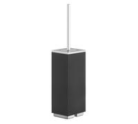 Gessi Rettangolo accessoires ensemble de brosses de toilettes à piédestal, récipient noir, 20844710, 20844710, Colorazione: Ottone PVD