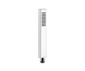 Gessi Rettangolo douche à main anticalcaire, sécurité intrinsèque, douche à main en métal, 20154031, 20154031, Colorazione: cromo