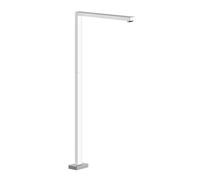 Gessi Rettangolo K, kit prêt à lemploi pour bec libre de 1021 mm de haut, fonctionnement séparé, saillie 285 mm, 20396149, 20396149, Colorazione: Ottica Finox