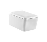 Gessi Rettangolo, set de WC, sans rebord, avec siège, blanc, 37573518, 37573518