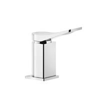 Gessi Rilievo, mitigeur monocommande pour sortie séparée débit environ 23 l/min à 3 bar, 59047727, 59047727, Colorazione: Ottone spazzolato PVD